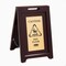 Rubbermaid Commercial Exec Multi-Ling Caution Sign, Gold 1867507 - alternate 3